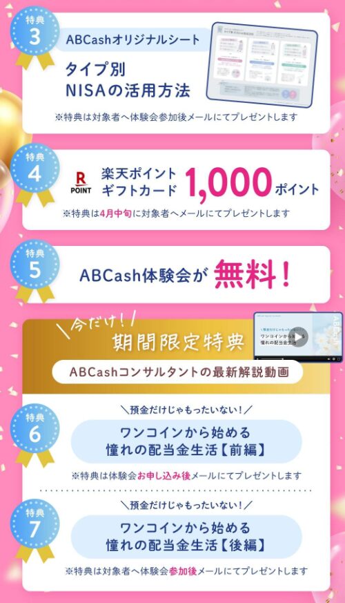 ABCashのアマギフもらえるキャンペーン詳細2